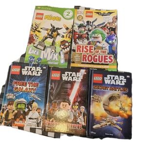 Set Of Three Hardcover LEGO Star Wars Books Very Good Condition +2 Extra Books
